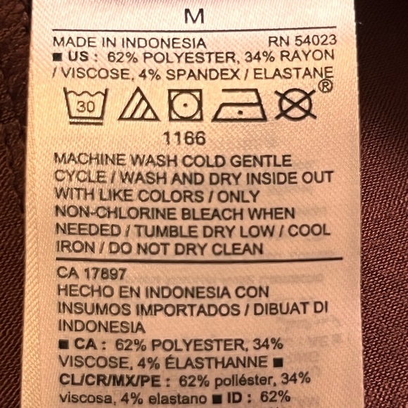 Old Navy Women's Slub Knit  Cami Strap Dress Brown Size Medium - Picture 6 of 10